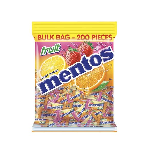 Mentos - Fruit (Bulk 540g Pack)